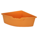 Plateau plastique angulaire