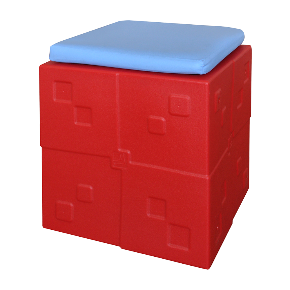 CUBEAU Pouf-Kissen