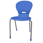 News 4legs frame chair office school(blue