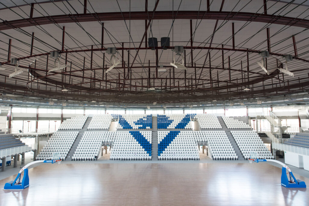 M2016 pabellón deportivo Palaeib brescia basketseat 1 1 a escala