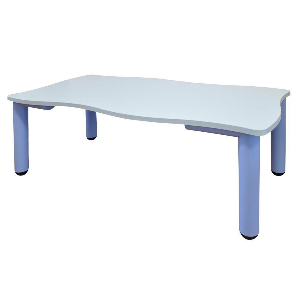 B18 shaped rectangular table kidergarten