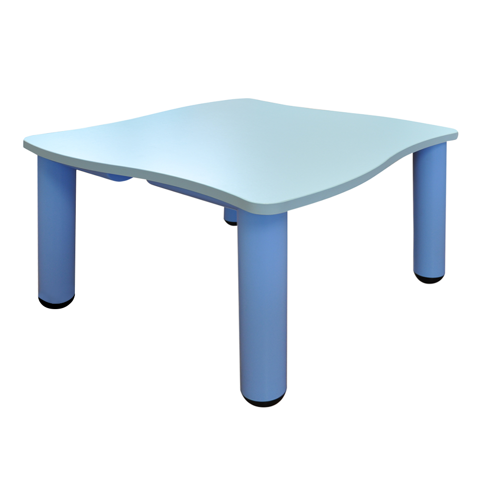 B18 shaped square table kidergarten
