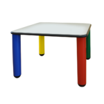 B18 mesa cuadrada de guardería kidergarten