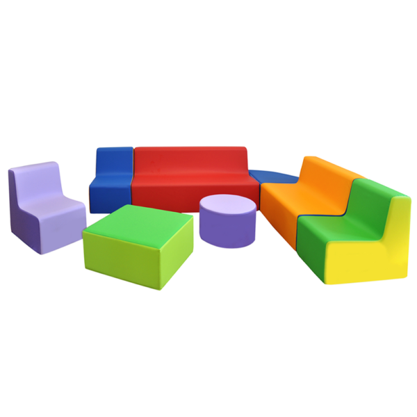 Children soft chairs kindergarten