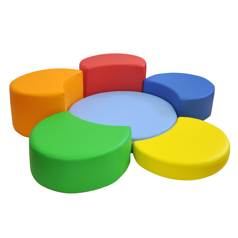 Climbing set with petals Kindergarten path Climbing set with petals Kindergarten path