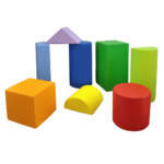 Geometric soft shapes Kindergarten base40