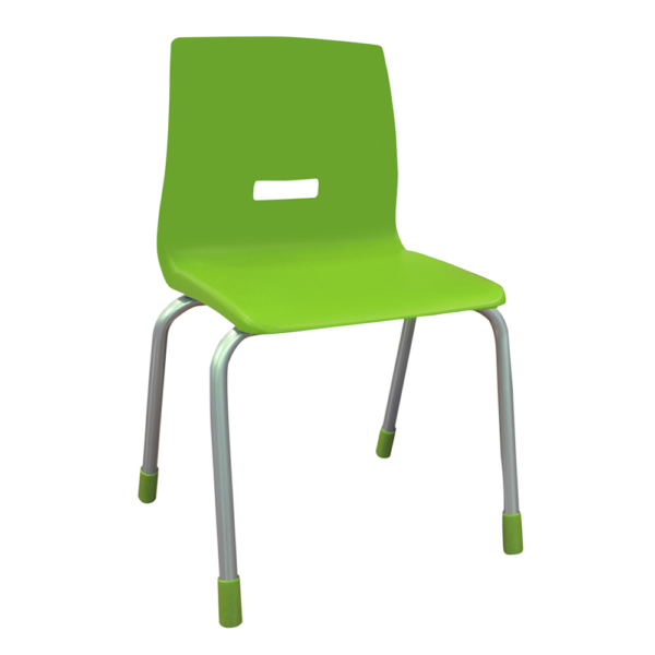 S30 School plastic chair green