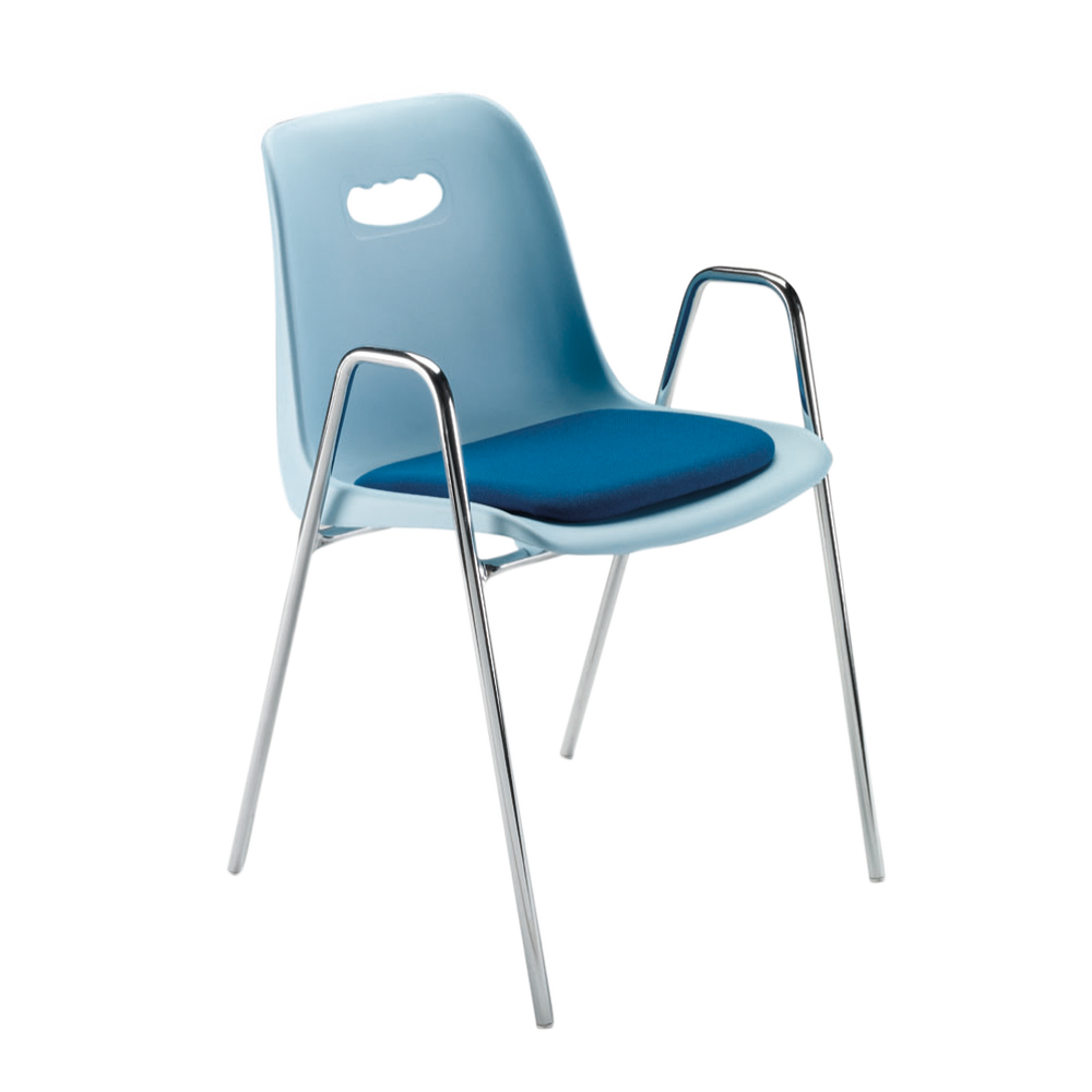 D18 Avec accoudoirs chaises rembourrées publicSpaces