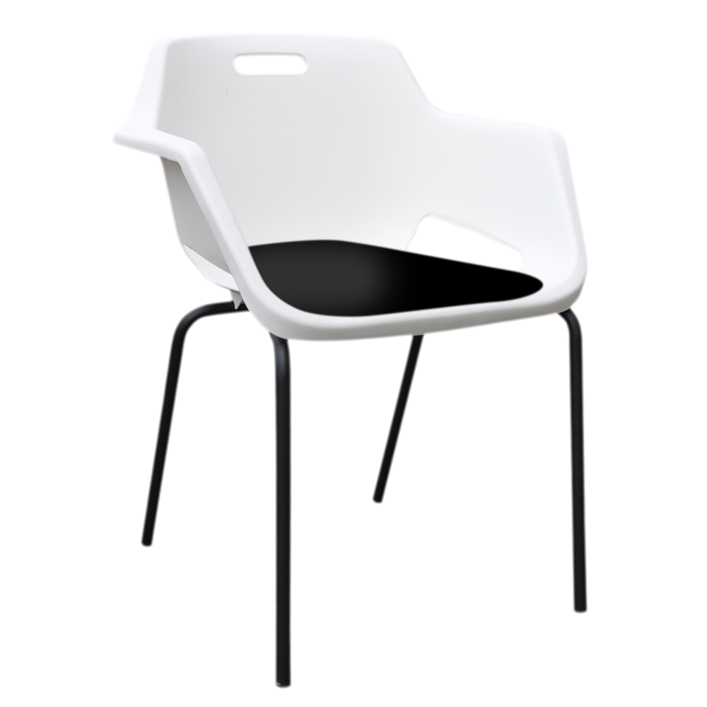 D20.17 PADDED 4LEGS FRAME PLASTIC CHAIRS1 D20.17 PADDED 4LEGS FRAME PLASTIC CHAIRS1