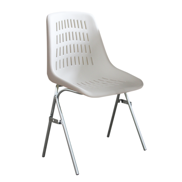 D6 4legs publicSpaces plastic chair