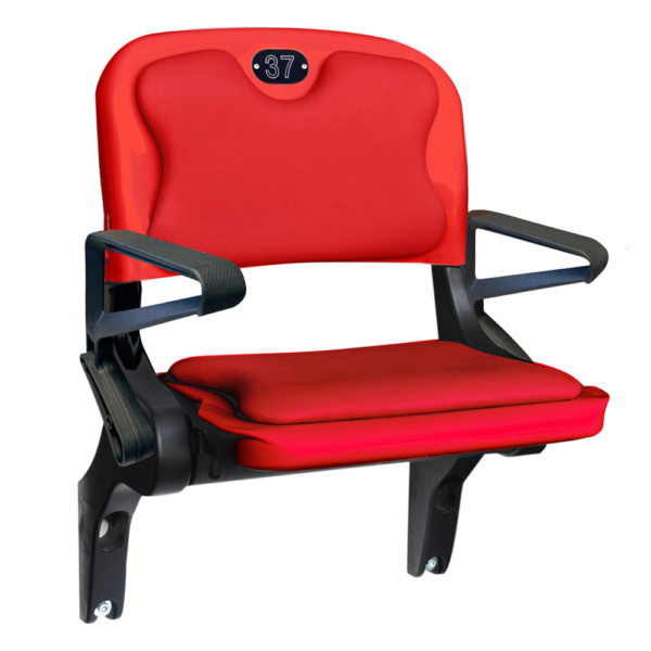 M2012 risermounted Hospitality tipup plastic stadium seat copia