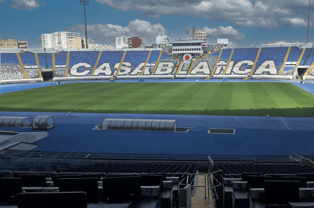 Grand Stade Mohamed V Casablanca - sedute OMSI installate